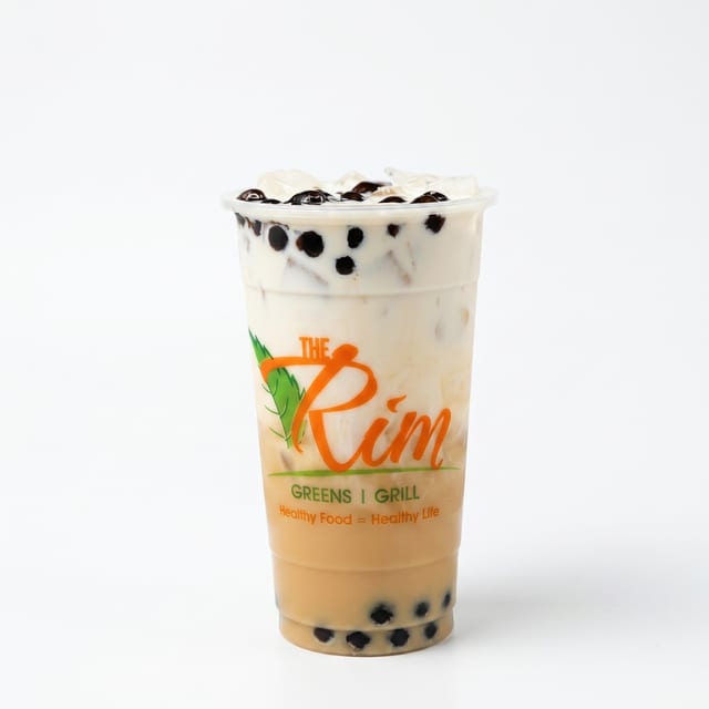 Boba Green Milk Tea.