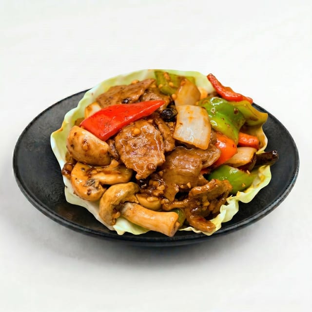Kung Pao Spicy Beef.